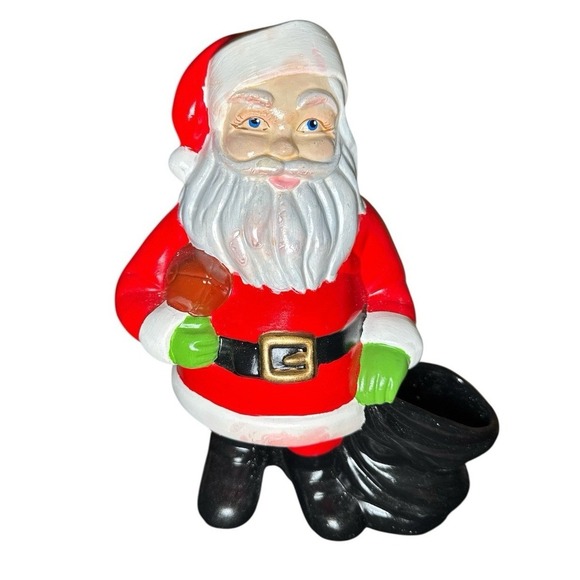 The Unbranded Brand Other - Santa Claus Figurine with Gift‎ Sack Christmas Holiday Decoration